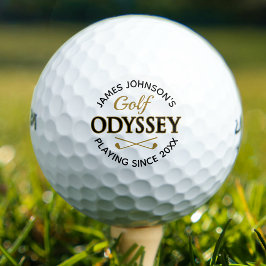 Golf Odyssey Nome Engraçado Personalizado de Golfe