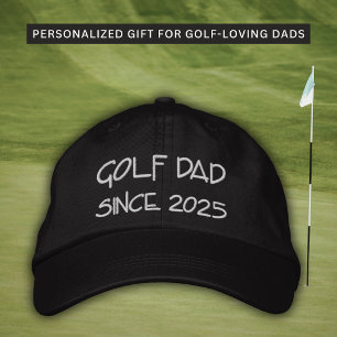 Golf Pai Desde Boné Personalizado Com Ano Bordado