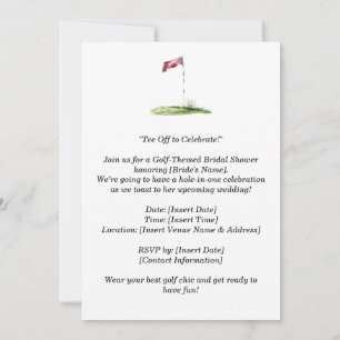 Golf Salve a data Convite para Torneio de Golfe