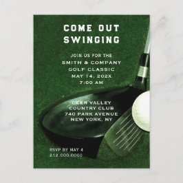 Golf Themed Convite
