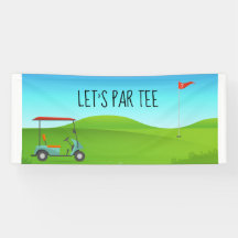 Golf, vamos pintar uma lágrima com uma bandeira de