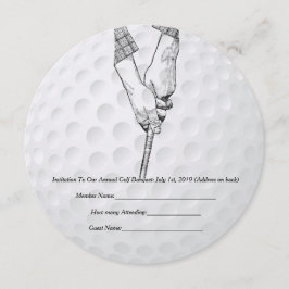 Golfe de Convite para Golfe
