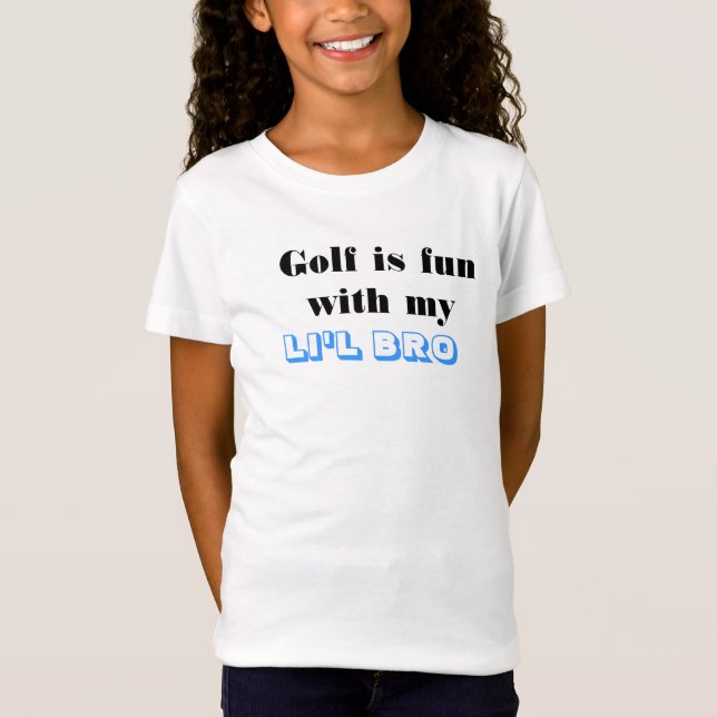 Golfe é T-Shirt divertido (Frente)