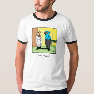 Golfe Engraçado Balançar Camiseta Humor
