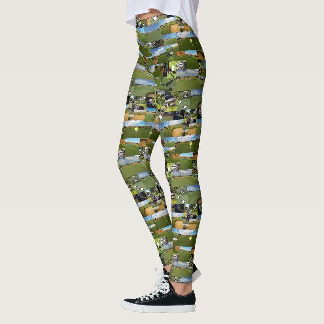 Golfe, Foto Collarge, Leggings Damas (Esquerda)