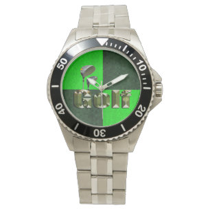 Golfe Mosaico Verde, Relógio de Mens