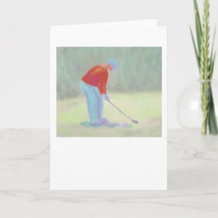 Golfer, Cartão de Saudação