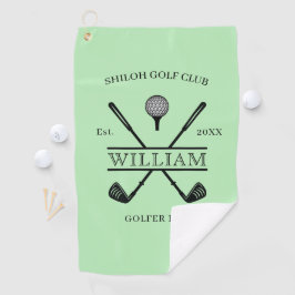 Golfer Cross Clube