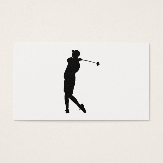 Golfer Silhouette (Frente)