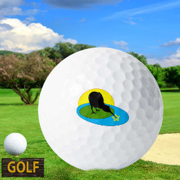Golfing Kiwi Bird e New Zelândia Sports