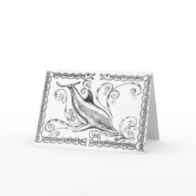 "Golfinho cartão de cumprimentos de II"