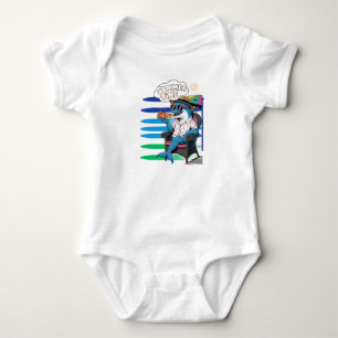Golfinho come pizza no verão T-Shirt