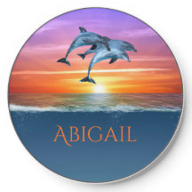 Golfinhos Sunset Personalizados, Vibrantes, Puland