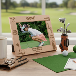 Golfista de Golfe Personalizado O Buraco É o Objet