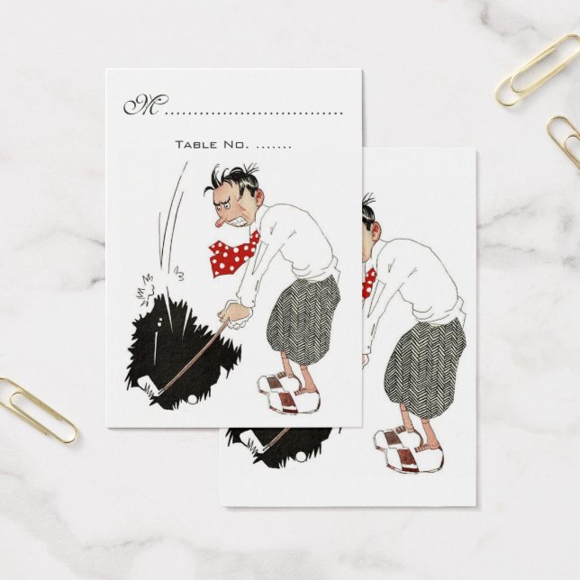 Golfista Engraçado (Escritótio)