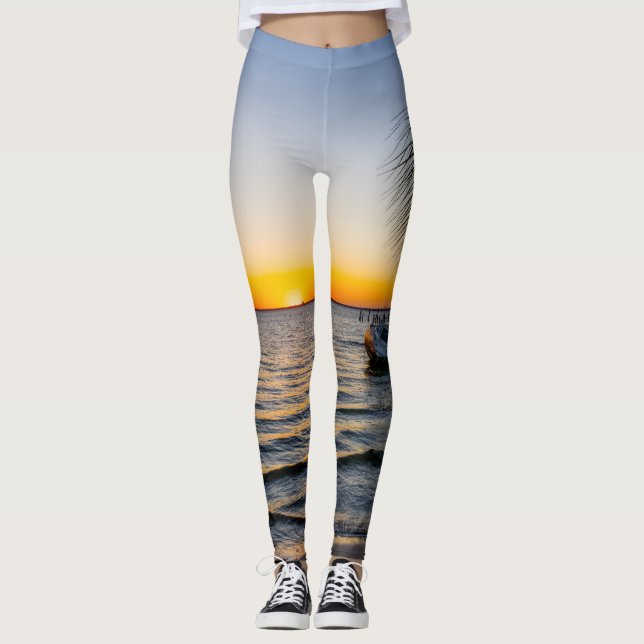 Golfo Breeze Florida Sunset Leggings (Frente)