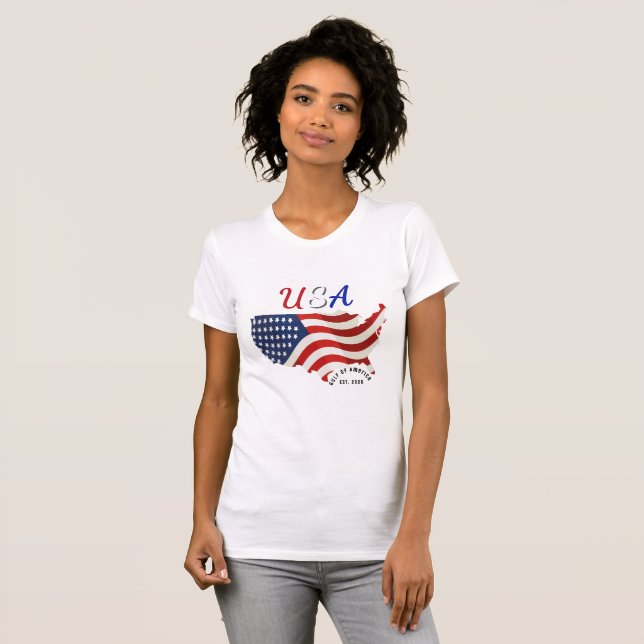 Golfo da América 47 T-Shirt (Frente Completa)