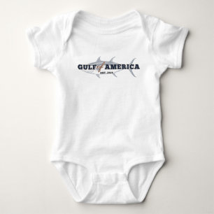 Golfo da América - Blue Fin - macacão para bebês