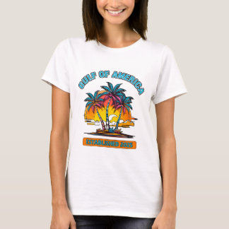 Golfo da América Criada em 2025 - T-shirt tropical