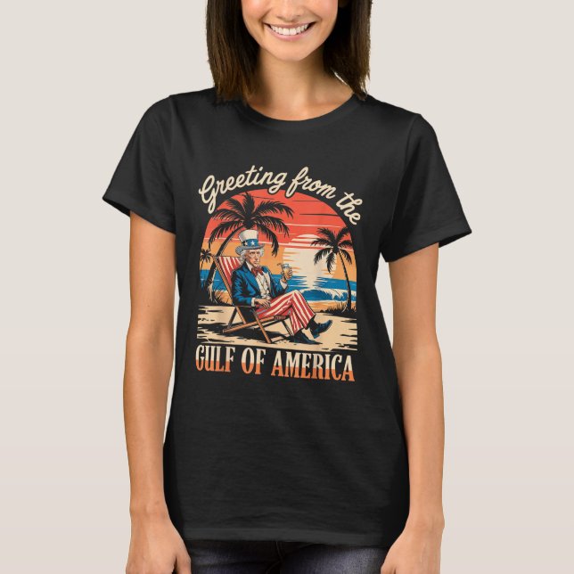 Golfo De Camisas Da América Dos Eua (Frente)