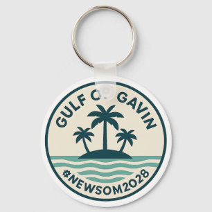 Golfo de Gavin 2028 Newsom Porta-chaves