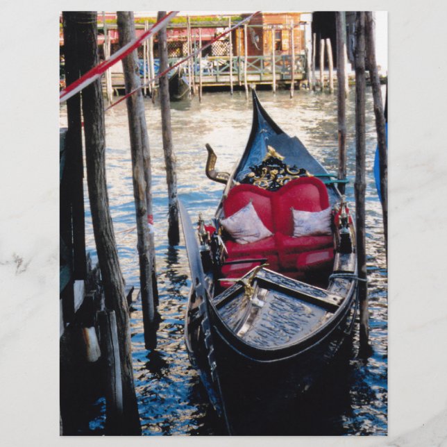 Gondola em Veneza Itália (Frente)