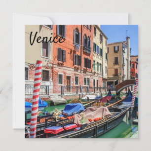 Gôndola tradicional em Veneza