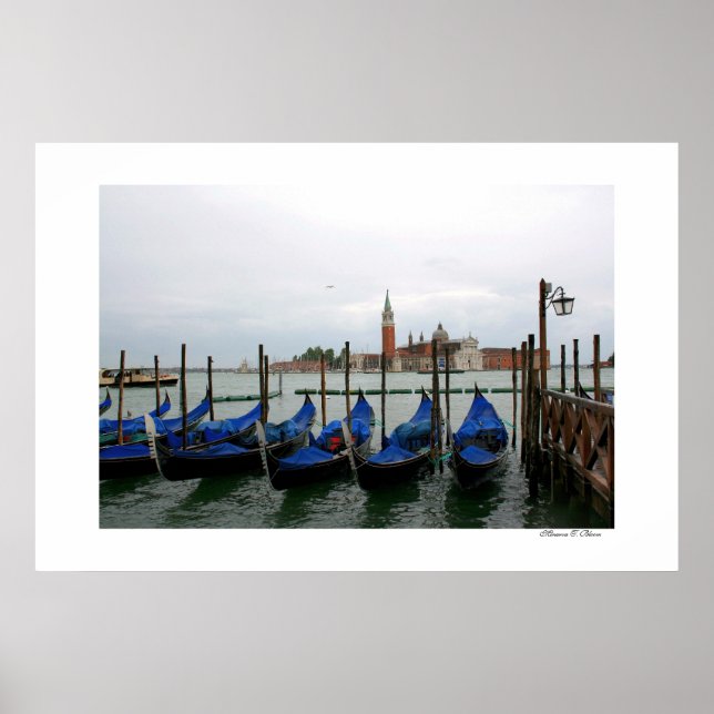 Gondolas com Poster View (Frente)