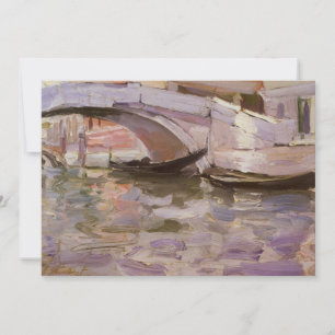 Gôndolas por John Singer Sargent, Arte Impressioni