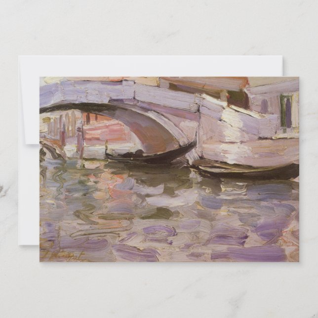 Gôndolas por John Singer Sargent, Arte Impressioni (Frente)