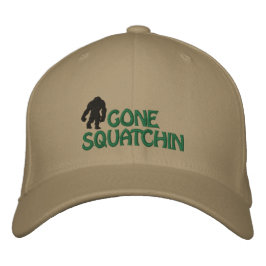 Gone Squatchin Boné Bordado