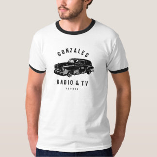 Gonzales Radio & TV Repair Men's Ringer T-Shirt