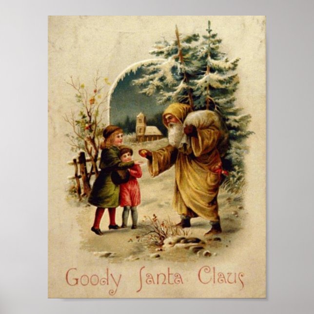 Goody Santa Claus Poster (Frente)