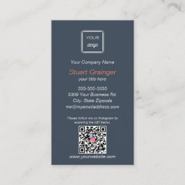 Google Review - Cartão de visita - Instagram QR Li