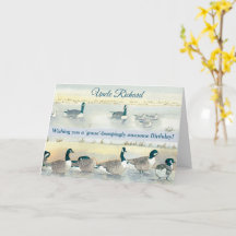 Goose Absolutamente Incrível Tio Divertido Cartão 