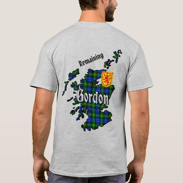 Gordon Clan T-Shirt (Verso)
