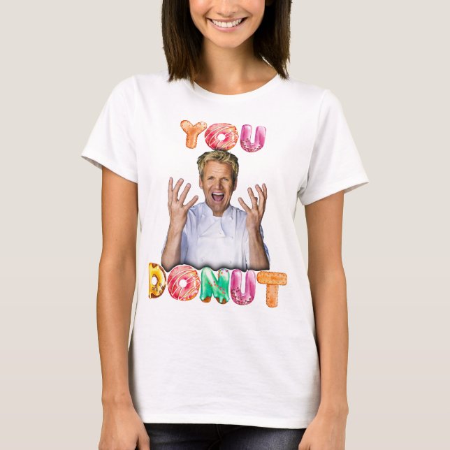 Gordon Ramsay, sua camisa de Rosquinha (Frente)