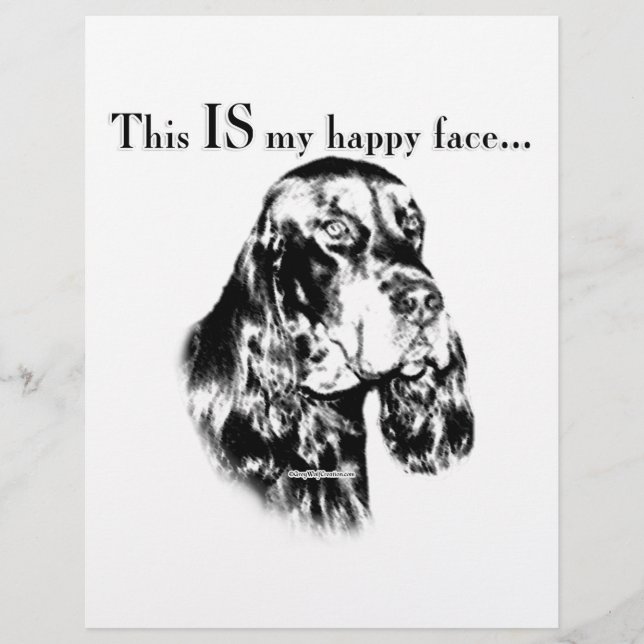 Gordon Setter Happy Face (Frente)
