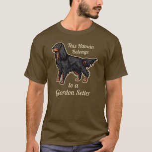 Gordon Setter Illustration T-Shirt
