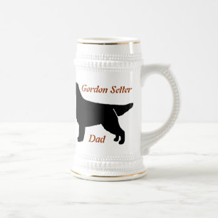 Gordon Setter Pai Cerâmica Caneca de cerveja
