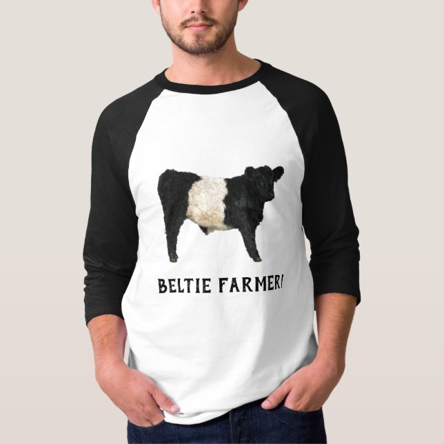 Gorgeous Belted Galloway Steer Cutout T-Shirt (Frente)