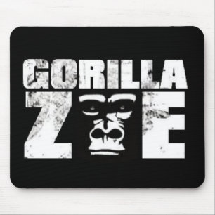 Gorila Zoe Mousepad - logotipo