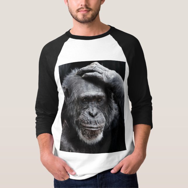 GORILLA Big Face, T-shirts temperativas e aptas (Frente)