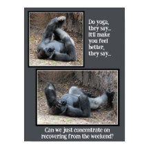 Gorilla Engraçado, Poster de Festa de Fim de Seman