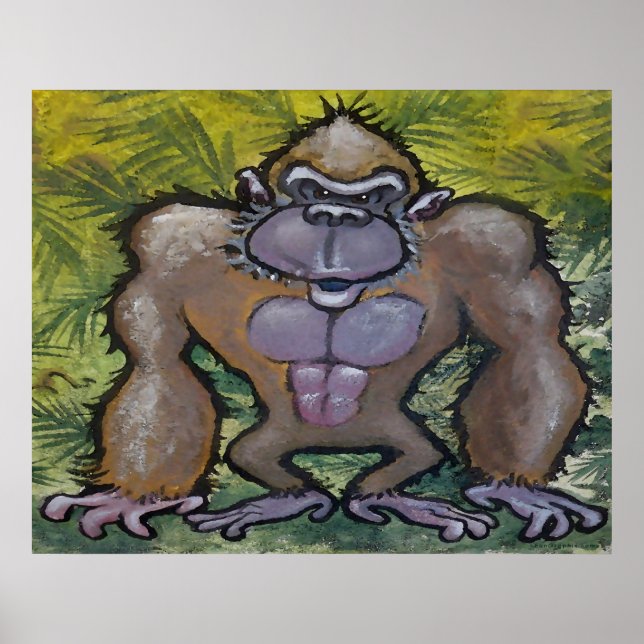Gorilla Poster (Frente)