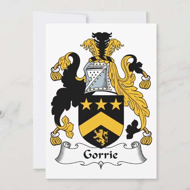 Gorrie Family Crest (Frente)