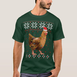 Gorro de Papai Noel Luzes de Natal Suéter de Frang