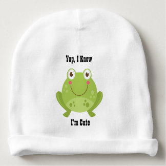 Gorro Para Bebê Sapo bonito