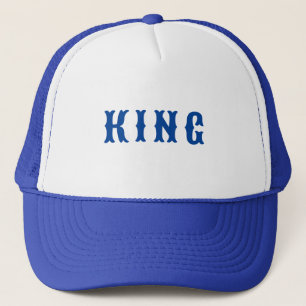 Gorro Rei Boné de Caminhoneiro com Texto Personali