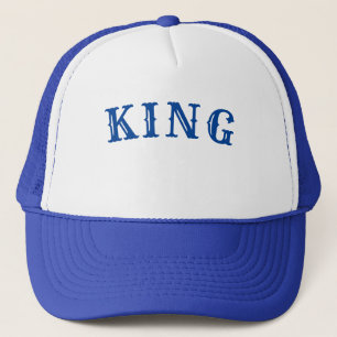 Gorro Rei Boné de Caminhoneiro com Texto Personali